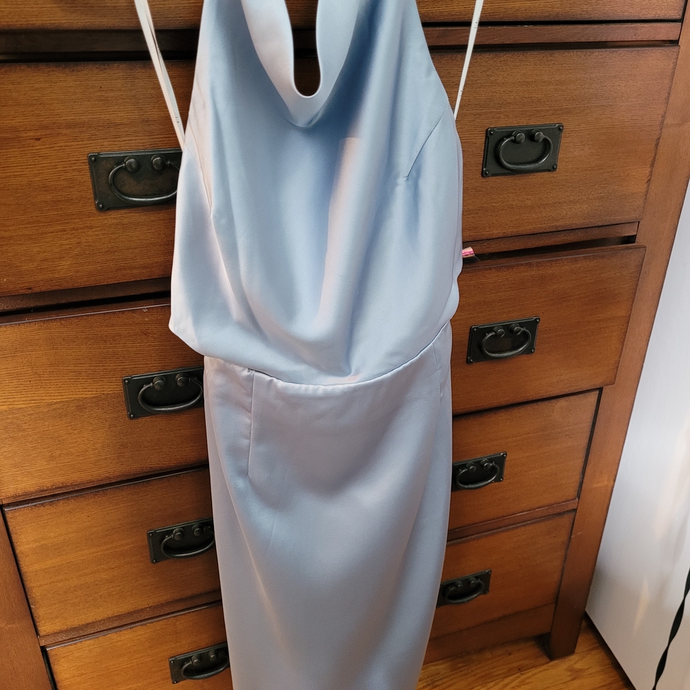 Lulu's Sky Blue Sleeveless Dress
